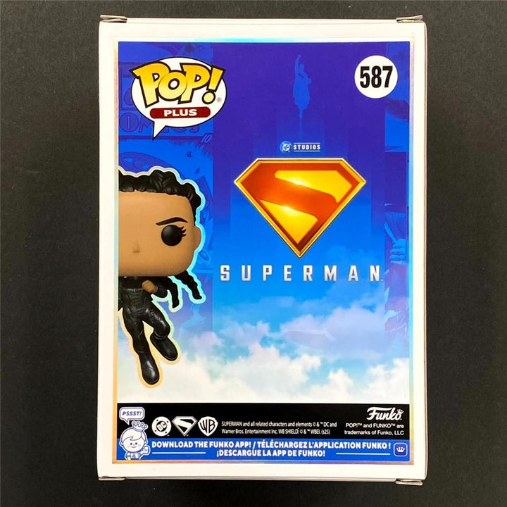 Maria Gabriela De Faria Signed Superman Engineer Funko Pop auto (B) Beckett BAS