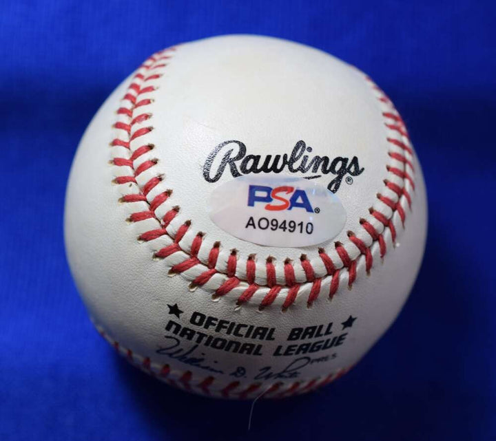 Joe Morgan PSA DNA Autograph National League ONL Signed Baseball