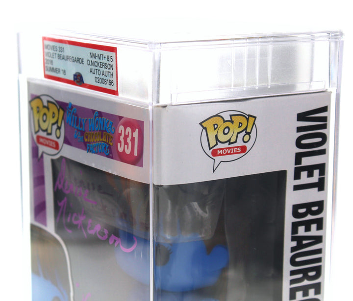 Denise Nickerson Signed Willy Wonka Violet Beauregarde Funko Pop #331 PSA/DNA