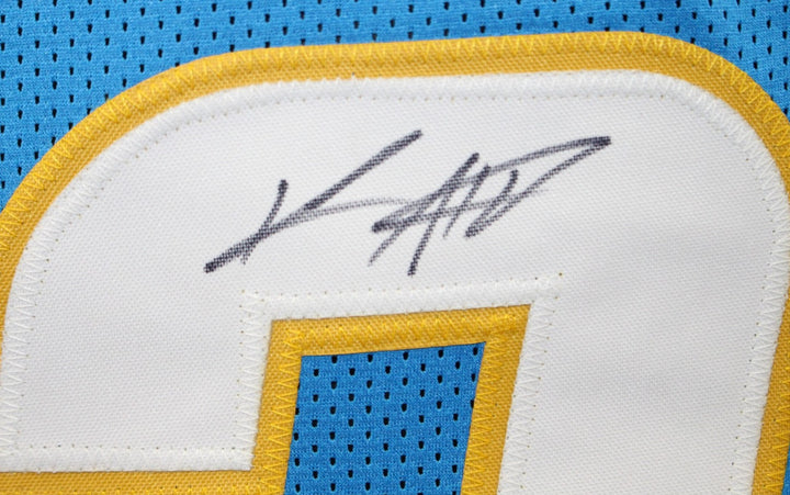 Keenan Allen Autographed/Signed Pro Style Sz XL Beckett Witness 55359