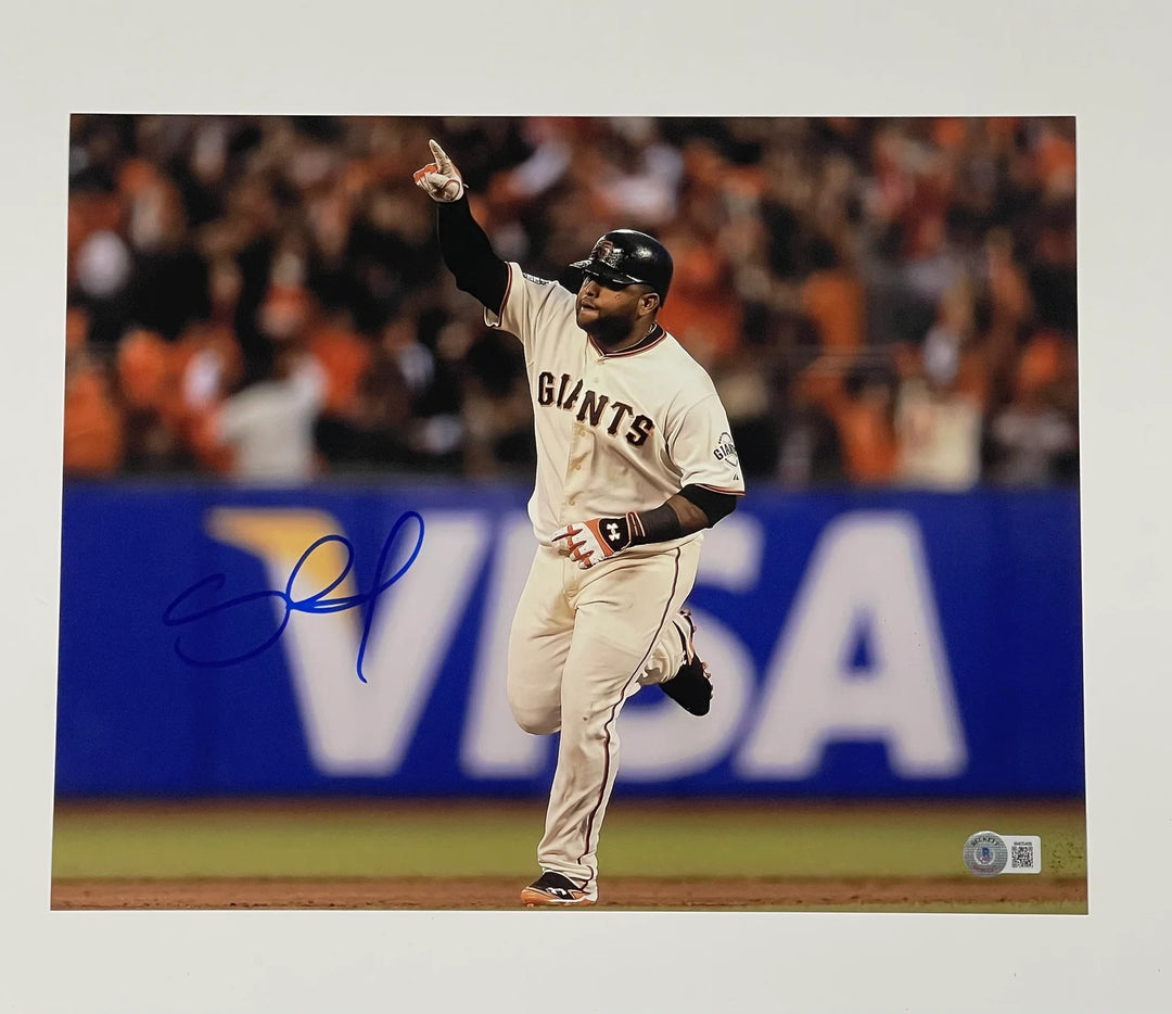 Pablo Sandoval San Francisco Giants Signed 11x14 Photo BAS