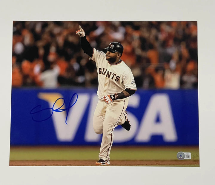 Pablo Sandoval San Francisco Giants Signed 11x14 Photo BAS