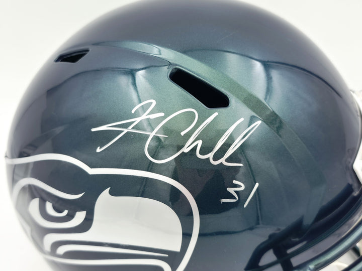 Kam Chancellor Auto Seahawks Metallic Rivalries Full Size Speed Replica Helmet