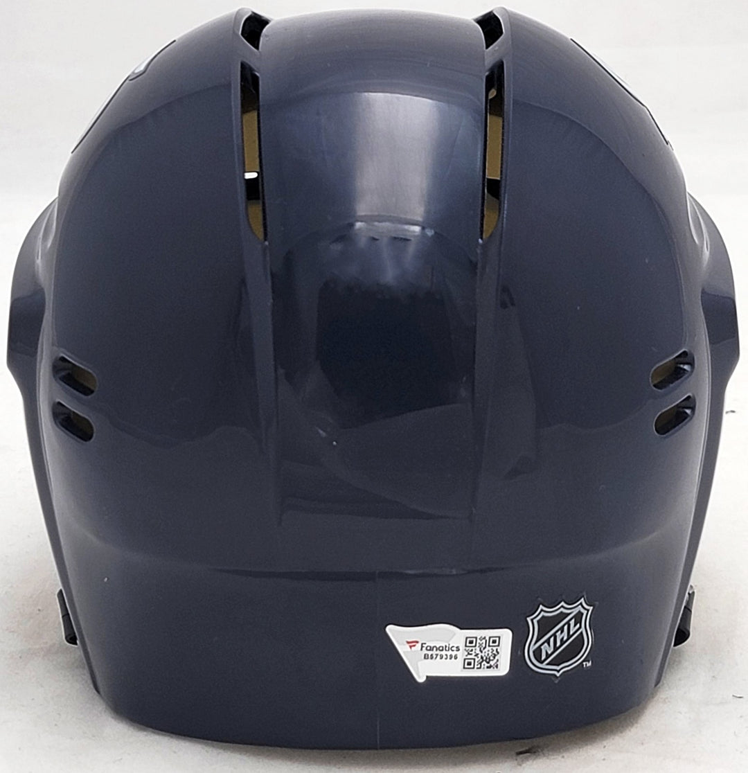 Jordan Eberle Autographed Signed Seattle Kraken Navy Mini Helmet Fanatics Holo