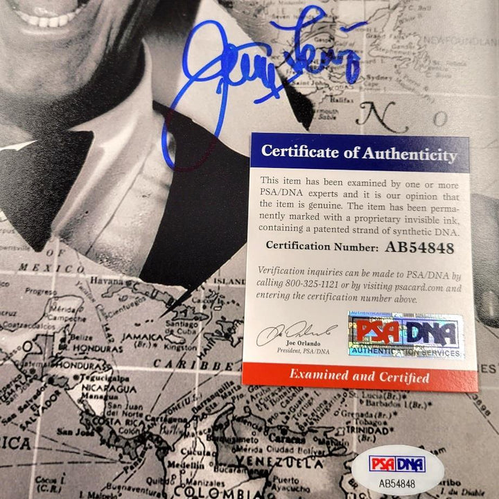 Comedian Jerry Lewis signed 11x14 photo autograph ~ PSA/DNA COA