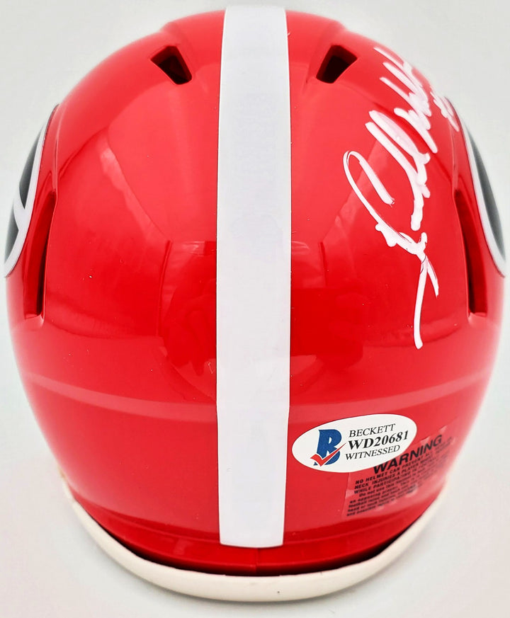 Herschel Walker Signed Georgia Bulldogs Speed Mini Helmet "Heisman 82" Beckett