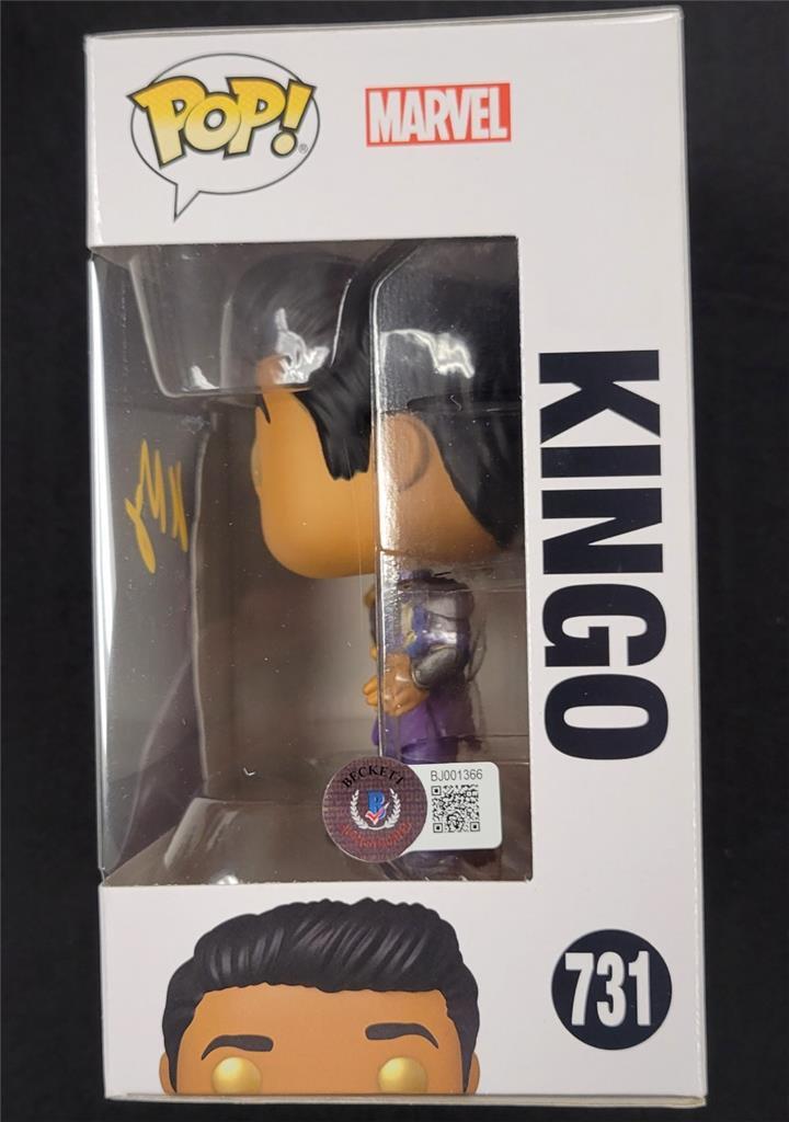 Kumail Nanjiani signed Kingo Funko Pop! Marvel Eternals autograph ~ Beckett BAS