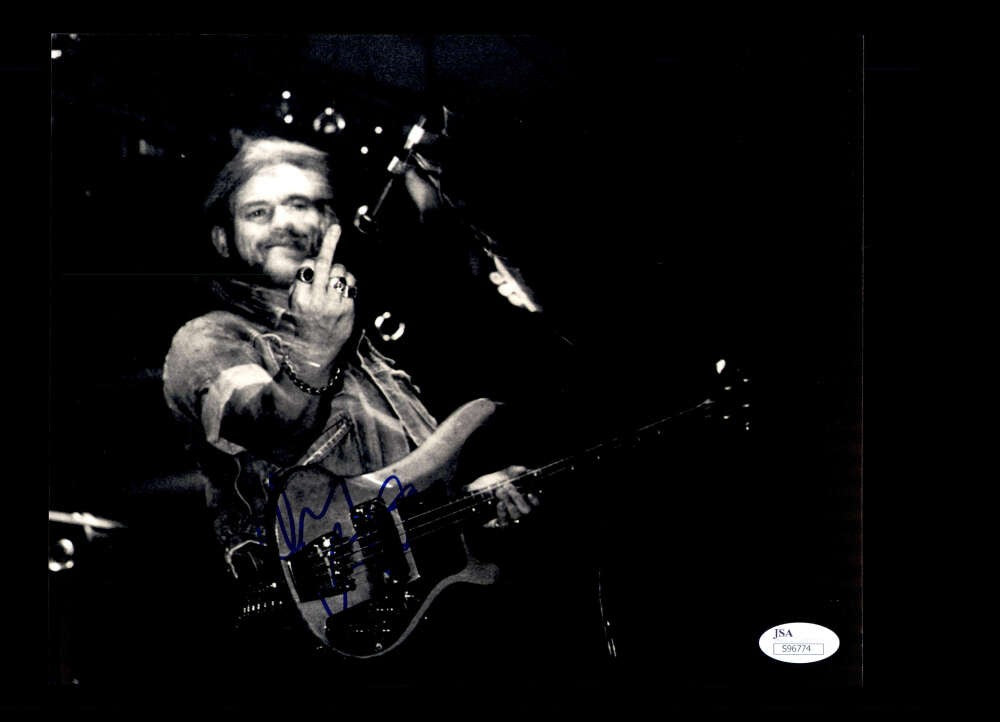 Lemmy Kilmister JSA Coa Signed 8x10 Photo Autograph Motorhead