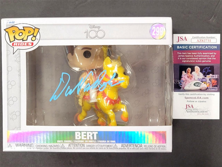Dick Van Dyke signed Bert Disney Mary Poppins Funko Pop! Rides 299 autograph JSA