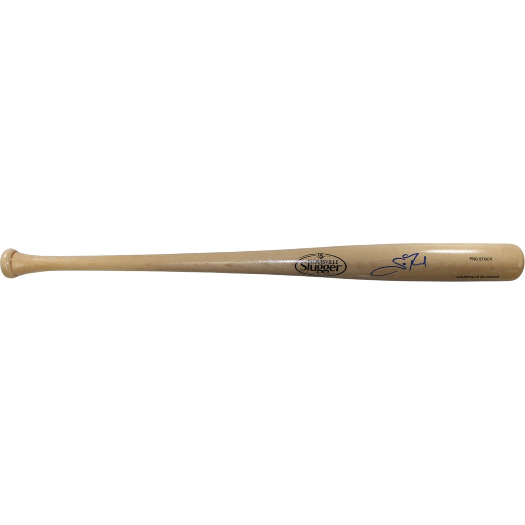 Scott Rolan Autographed Philadelphia Phillies Blonde Baseball Bat Beckett 56966