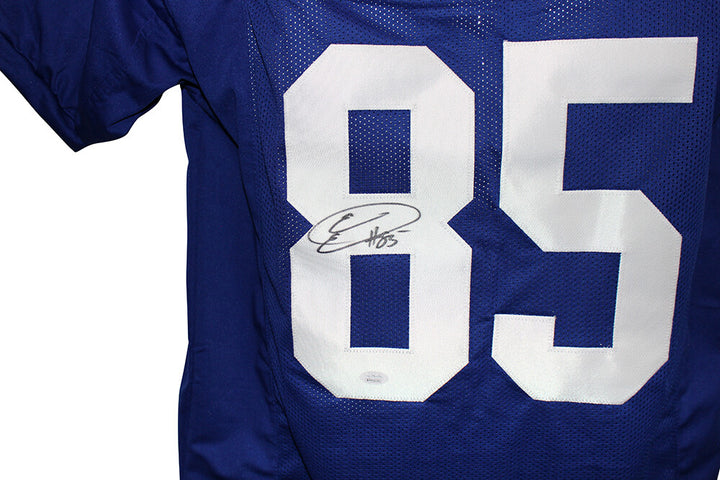 Eric Ebron Autographed/Signed Pro Style White XL Jersey JSA 25159