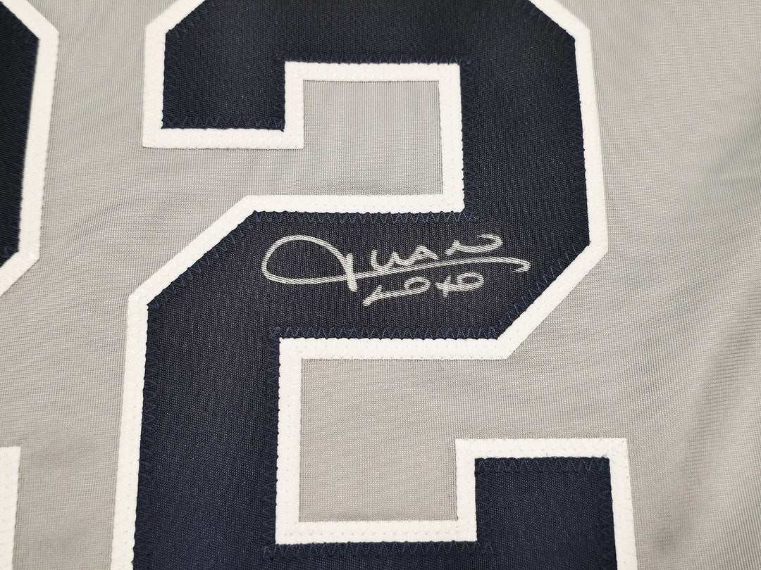 New York Yankees Juan Soto Autographed Signed Gray Jersey JSA