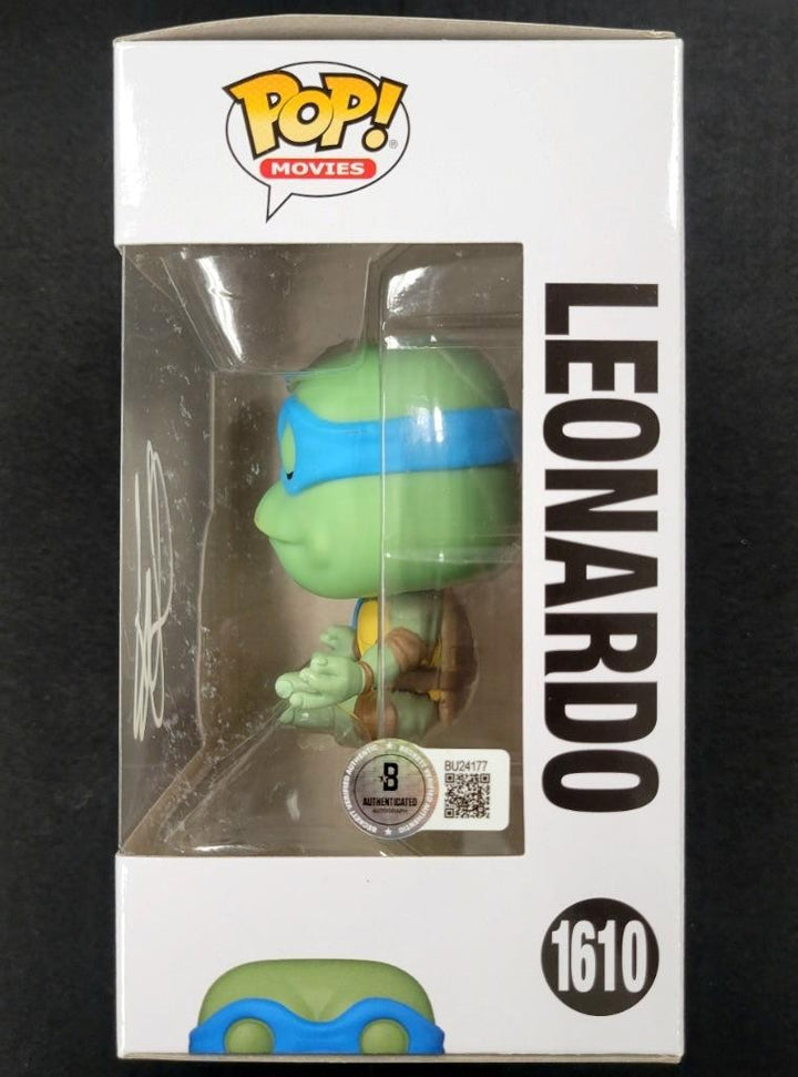 Seth Green signed TMNT Leonardo Meditating Funko Pop! 1610 autograph Beckett BAS