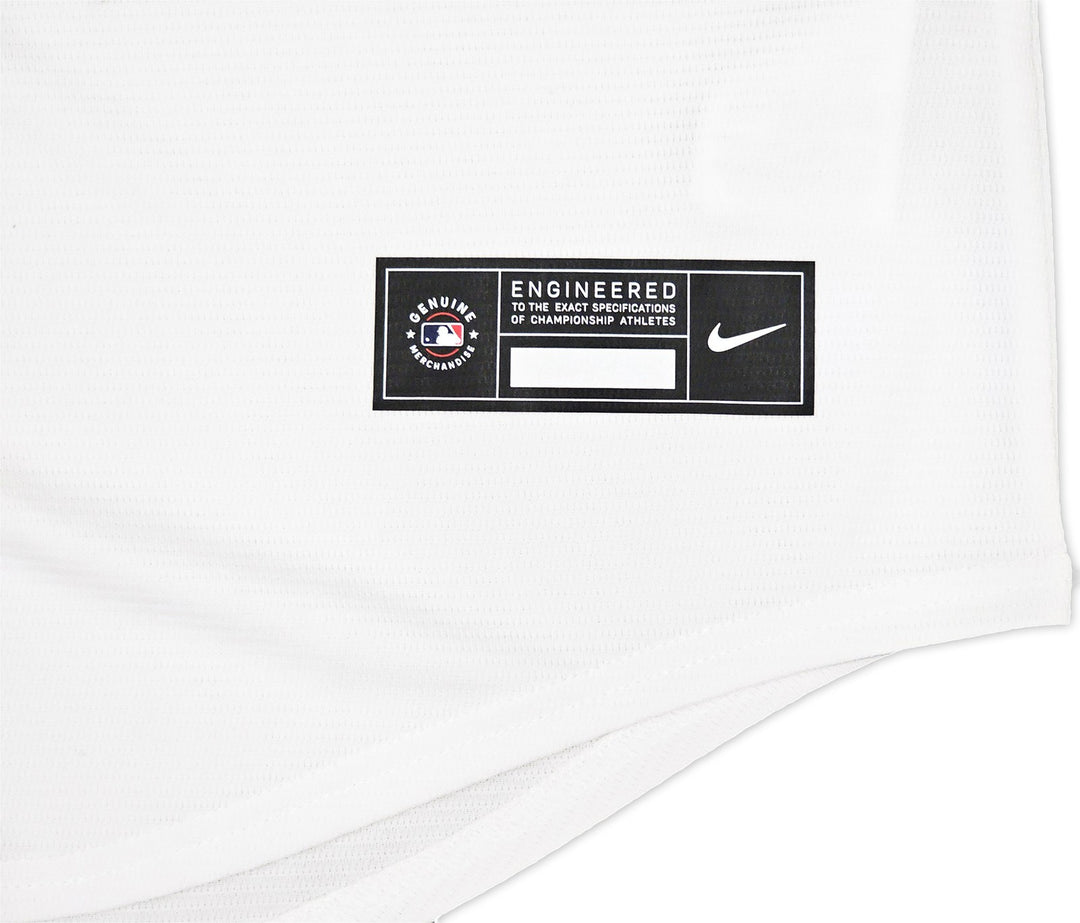 Houston Astros Yordan Alvarez Signed White Nike Jersey Size XL Beckett Wit