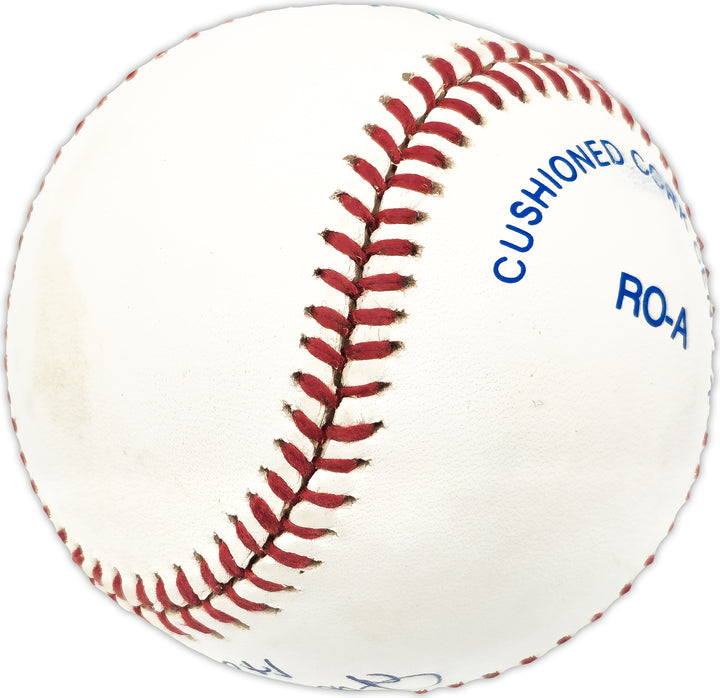 Hal Newhouser Signed AL Baseball Detroit Tigers "HOF 92" JSA #DD50177