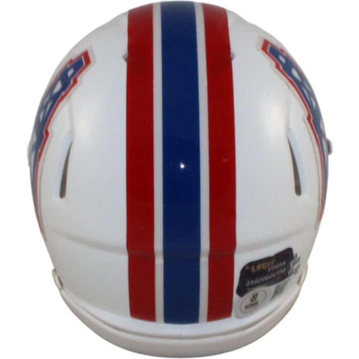 Robert Brazile Autographed Houston Oilers TB Mini Helmet HOF Beckett WIT 54727