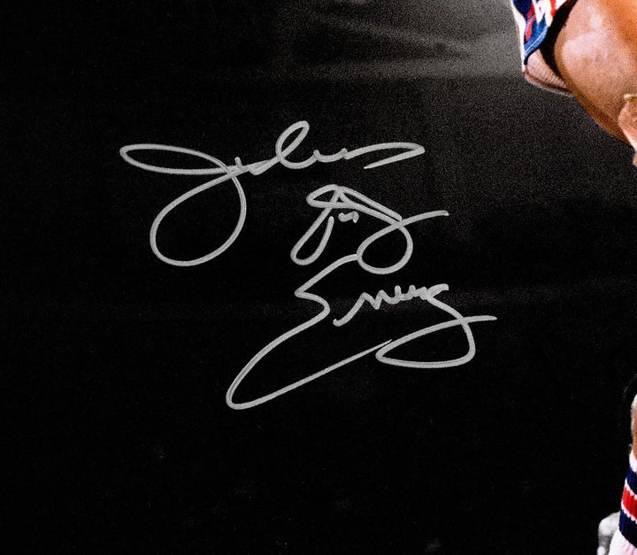 Julius "Dr. J" Erving Signed 16x20 Photo Philadelphia 76ers Beckett BAS Witness