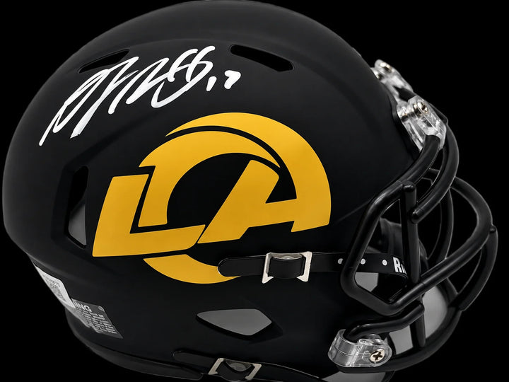 Davante Adams Signed Mini Helmet BAS Autographed Los Angeles Rams