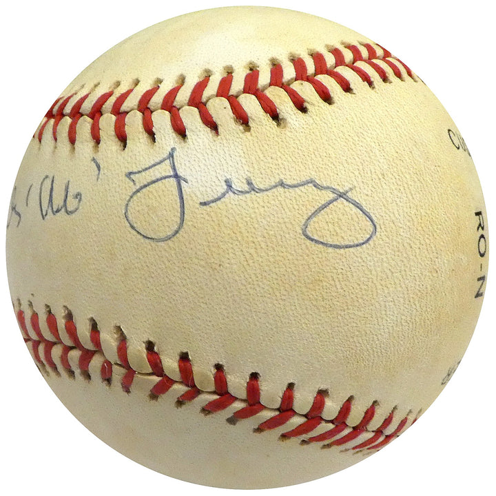 Charles "Chub" Feeney Signed Official NL Feeney Baseball NL President Beckett