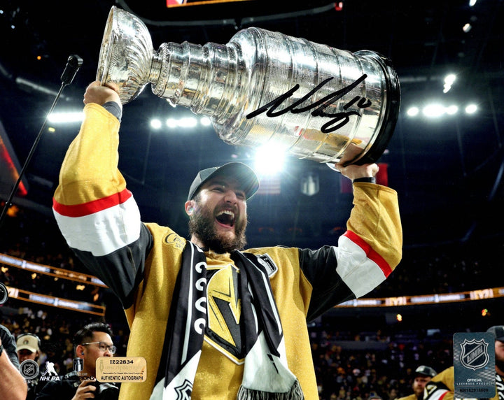 Nicolas Roy Autographed 8x10 Photo Vegas Golden Knights Stanley Cup IGM COA