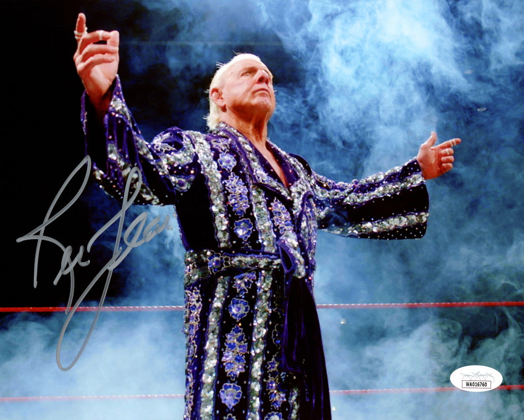 Ric Flair Autographed Signed 8x10 Photo JSA