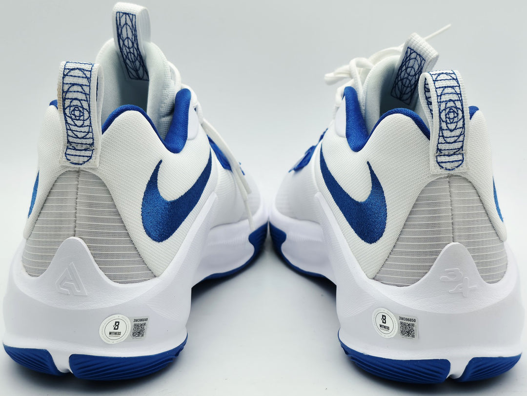 Giannis Auto 2021 PE Promo Kentucky Nike Zoom Freak 3 Game Shoes Size 16 Beckett