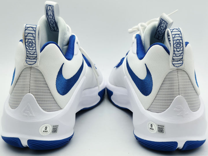 Giannis Auto 2021 PE Promo Kentucky Nike Zoom Freak 3 Game Shoes Size 16 Beckett