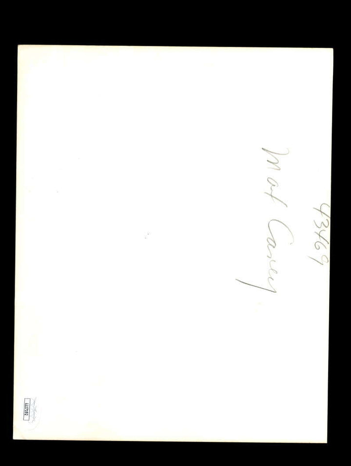 Max Carey JSA Coa Signed 8x10 Photo Autograph