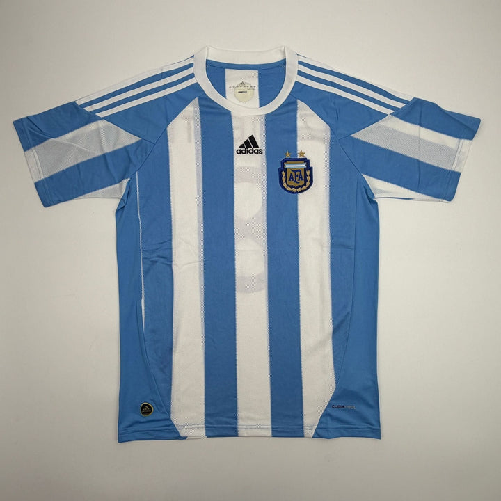 Autographed/Signed Javier Zanetti Argentina Soccer Jersey Beckett BAS COA