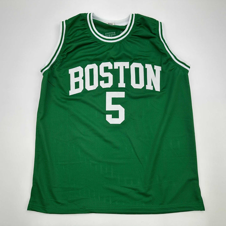 Facsimile Autographed Bill Walton Boston Green Reprint Jersey Size Men's XL