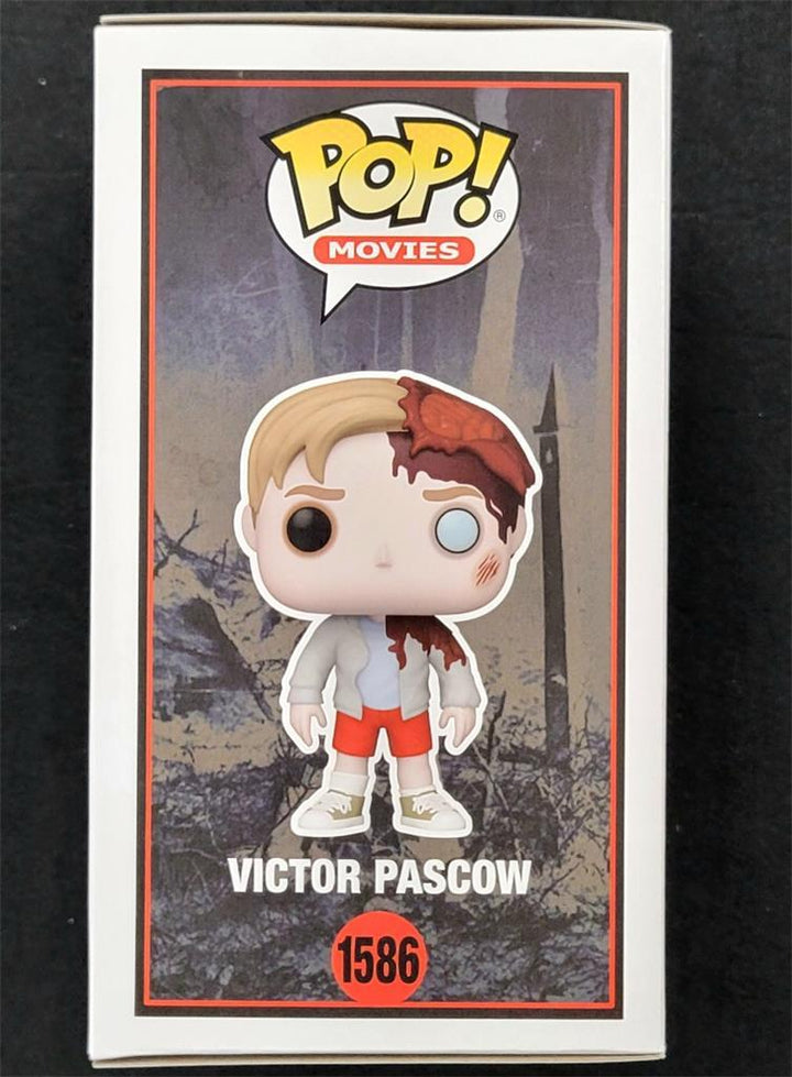 Brad Greenquist signed Pet Sematary Pascow Funko Pop! 1586 auto ~ Beckett BAS