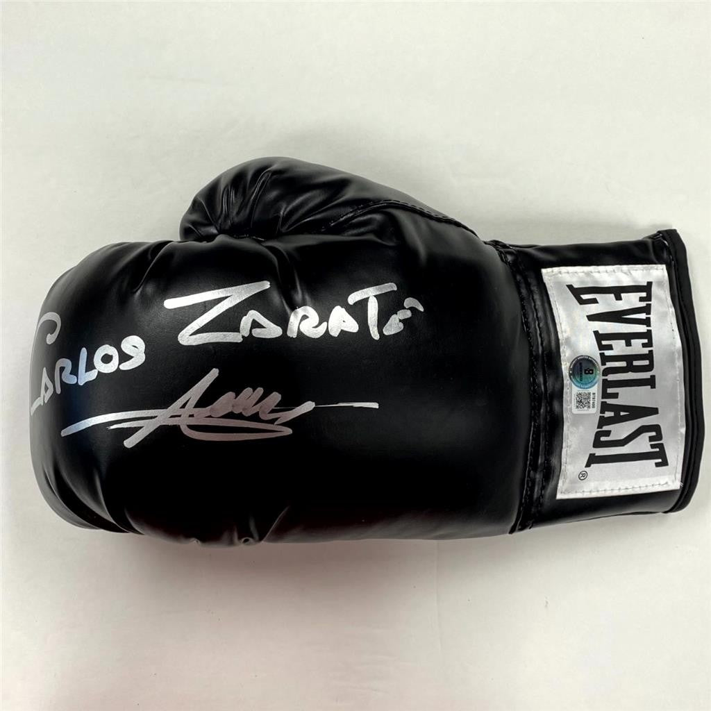 Carlos Zarate signed Everlast Boxing Glove autograph ~ Beckett BAS