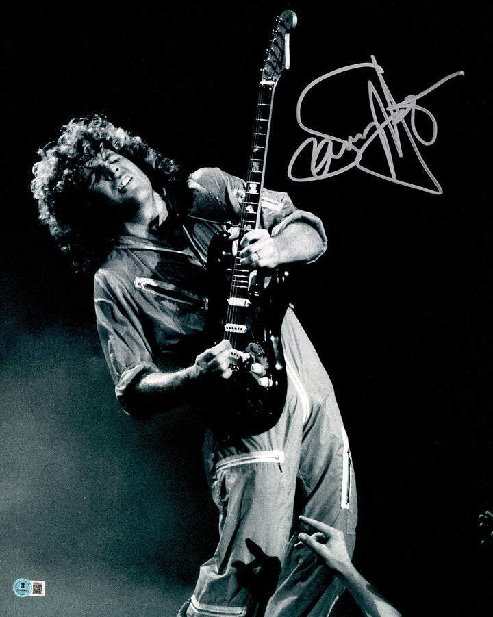 Sammy Hagar Autographed Signed 16x20 Photo Beckett BAS QR #BS30372