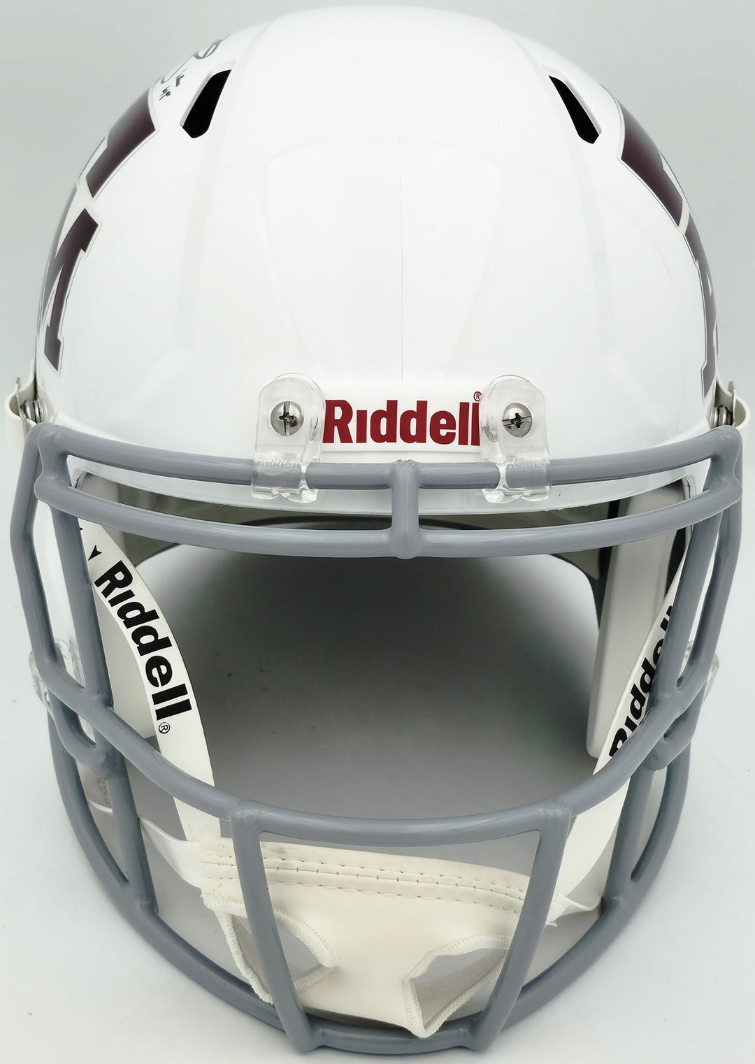 Johnny Manziel Auto Texas A&M Aggies White Full Size Speed Replica Helmet 12 HT