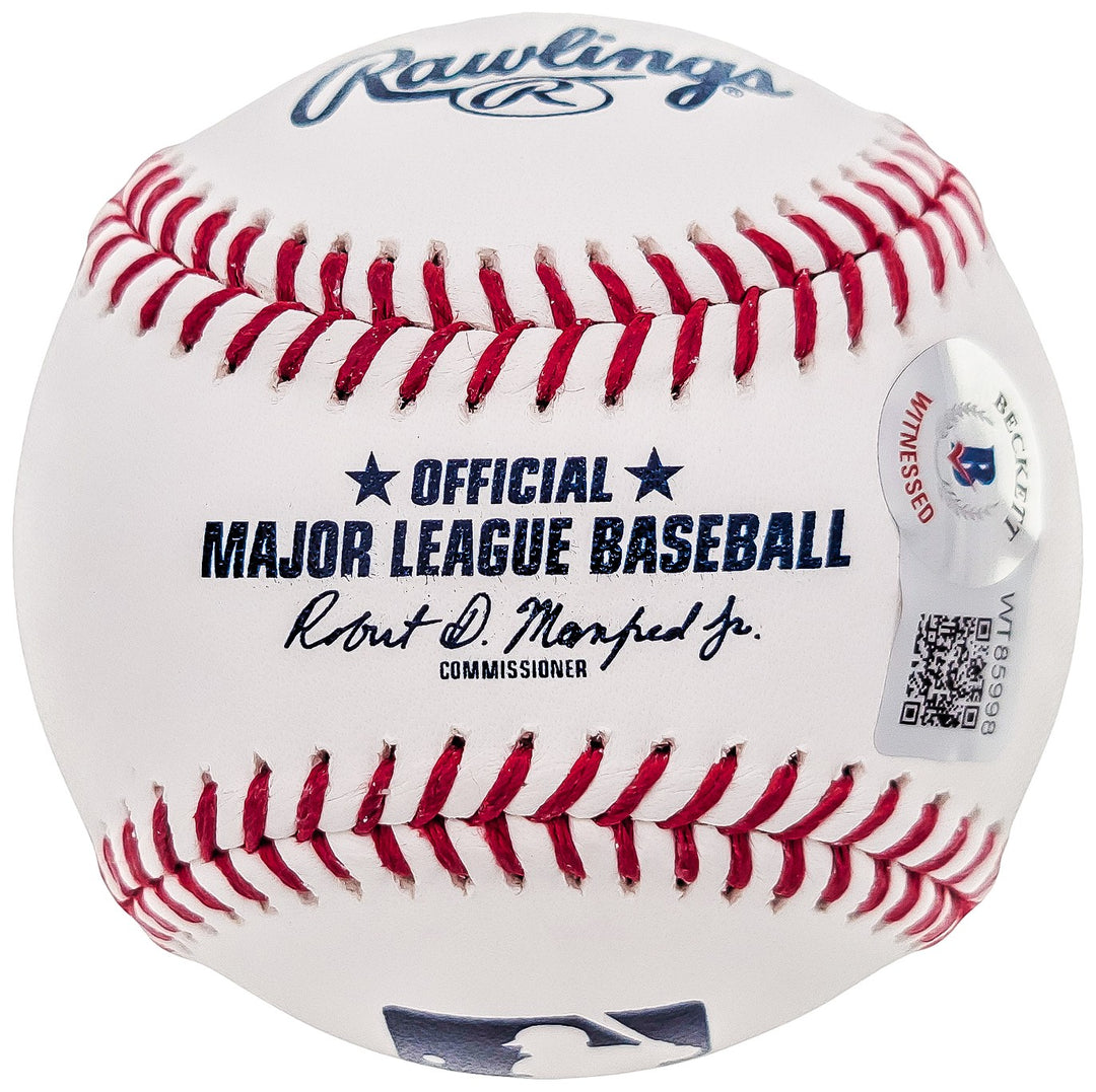 Ryan Howard Auto Signed Baseball Philadelphia Phillies "05 NL ROY" Beckett
