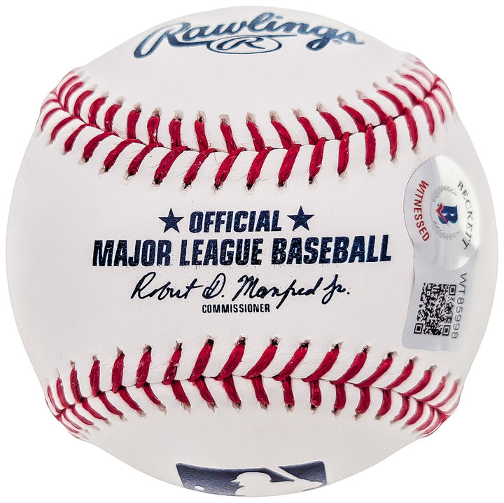 Ryan Howard Auto Signed Baseball Philadelphia Phillies "05 NL ROY" Beckett