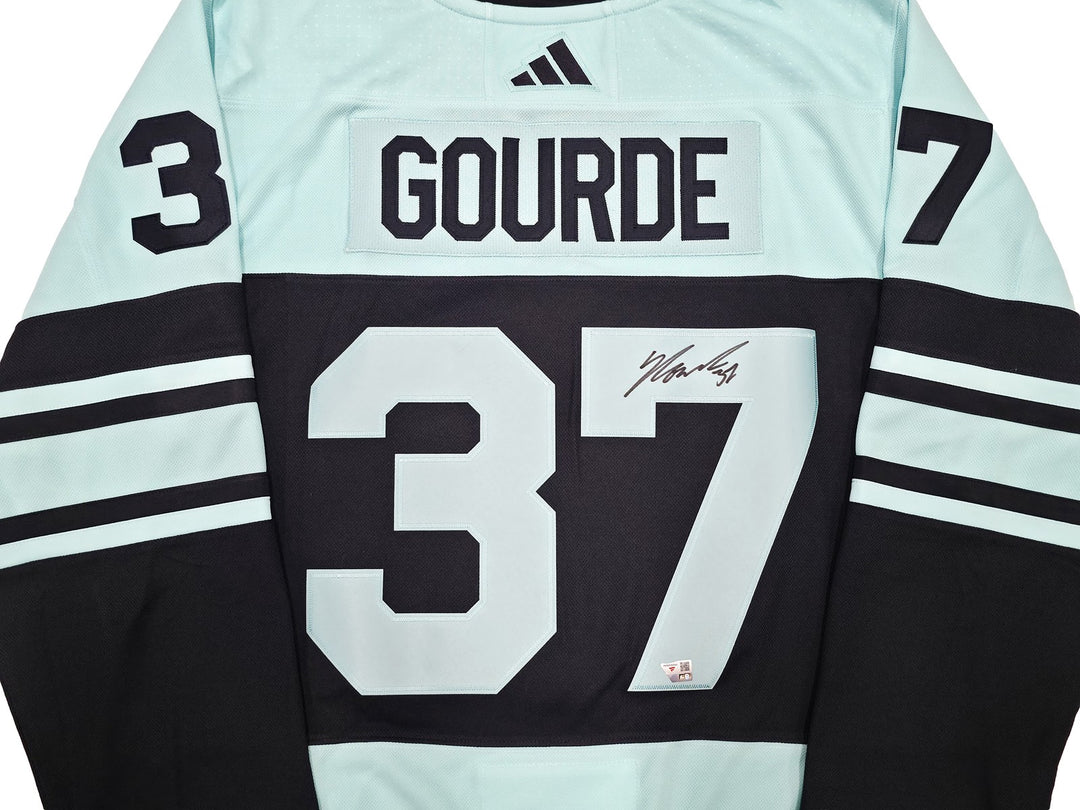 Kraken Yanni Gourde Blue, Green Adidas Primegreen Reverse Retro Jersey Fanatics