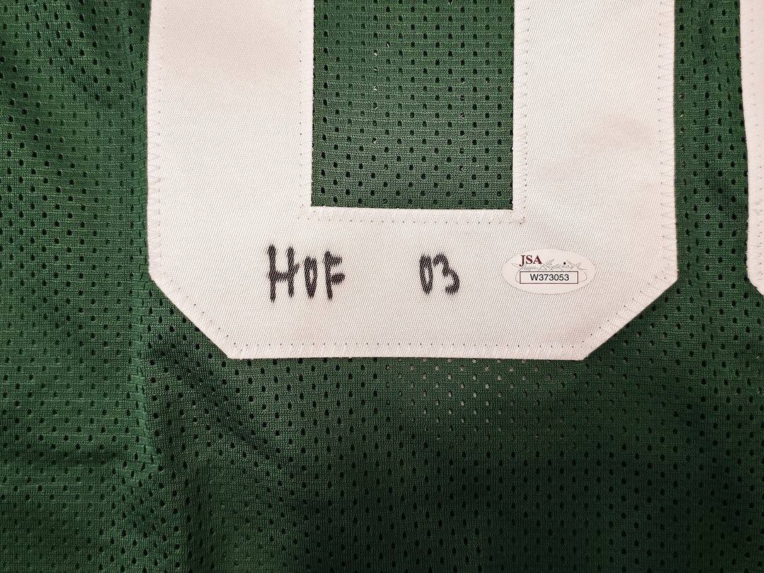 Boston Celtics Robert Parish Signed Green Jersey "HOF 03" JSA