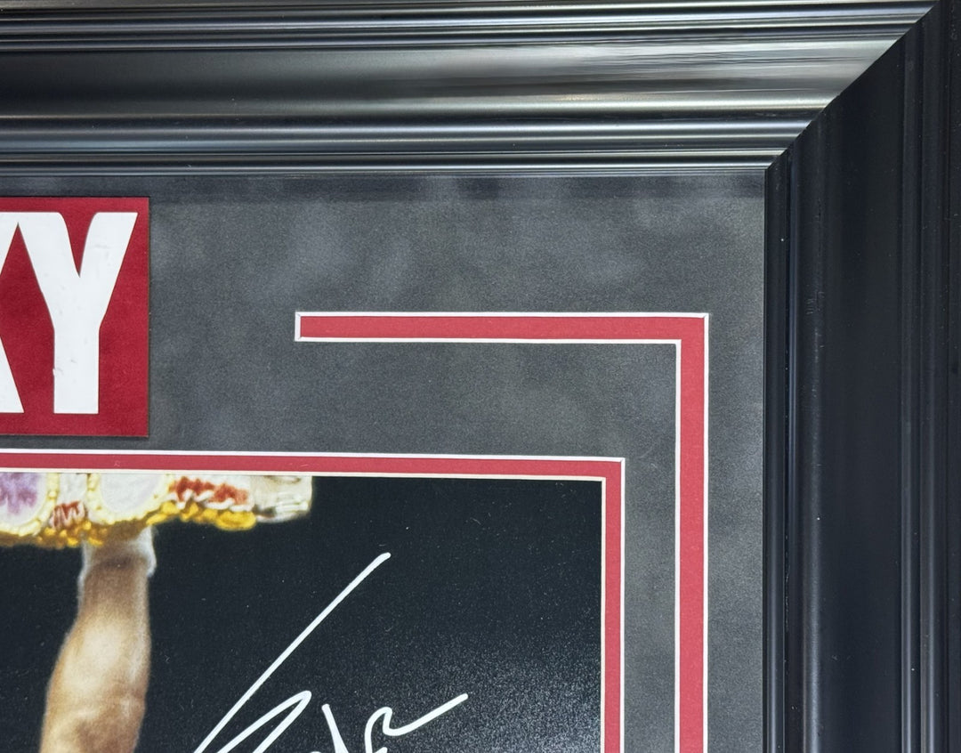 Sylvester Stallone Signed Rocky 16x20 Framed Photo Celebration Auto ASI COA