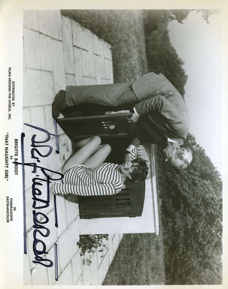 Brigitte Bardot Psa/dna Certed Signed 8x10 Photo Authenticated Autograph