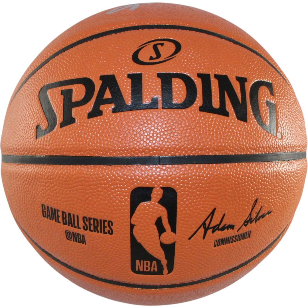 Allen Iverson Signed Philadelphia 76ers Spalding Basketball Beckett WIT 28383