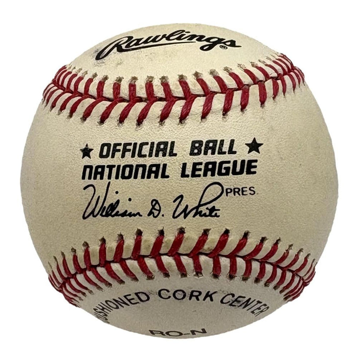 Willie Mays San Francisco Giants Signed Official NL Baseball BAS AE65405
