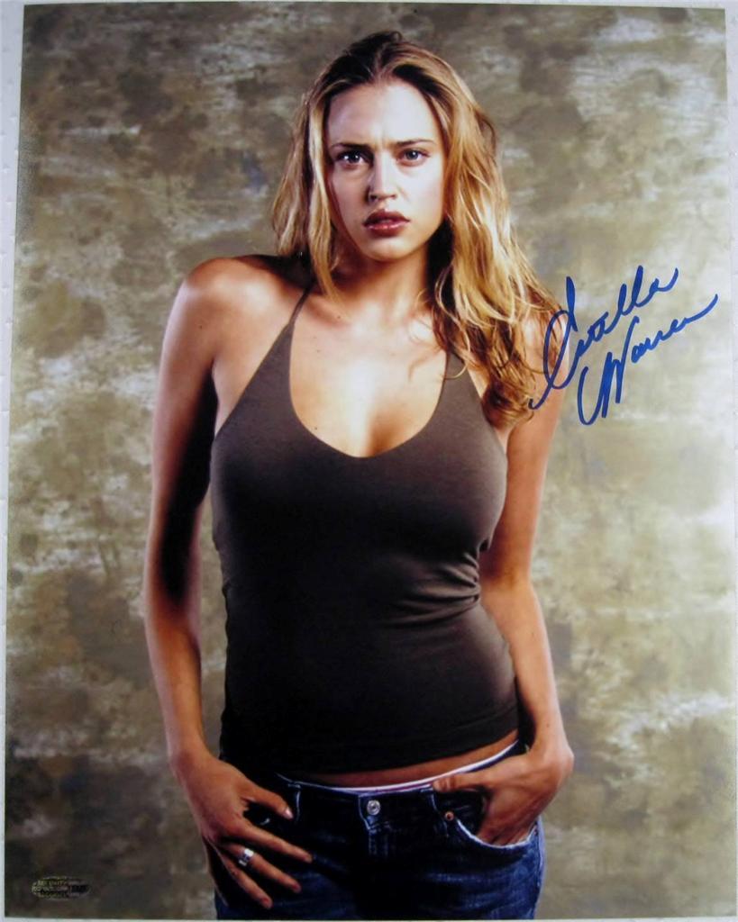 Estella Warren Signed 11x14 Photo Victoria Secret Model Beauty & The Beast B