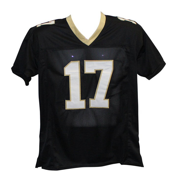 Emmanuel Sanders Autographed/Signed Pro Style Black XL Jersey JSA 31855