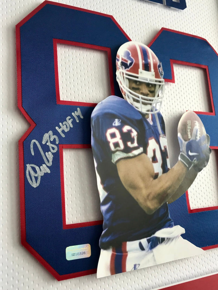 Andre Reed Signed 3D Jersey Photo Autograph COA 16x20 Inscribed Buffalo Bills