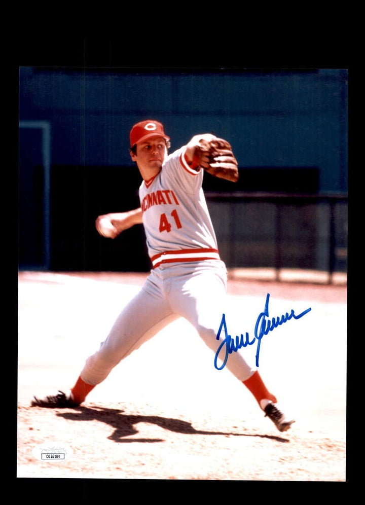 Tom Seaver JSA Coa Signed 8x10 Photo Autograph Reds