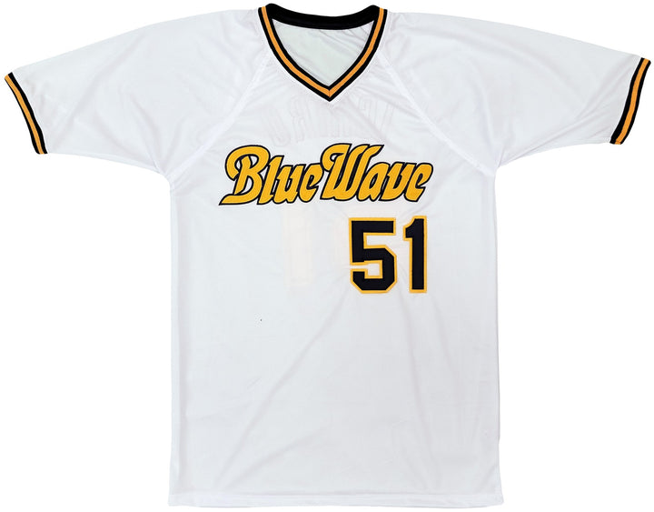 Orix Blue Wave Ichiro Suzuki Autographed Signed White Jersey IS Holo