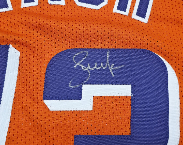 Phoenix Suns Steve Nash Autographed Signed Orange Stat Jersey Beckett Wit