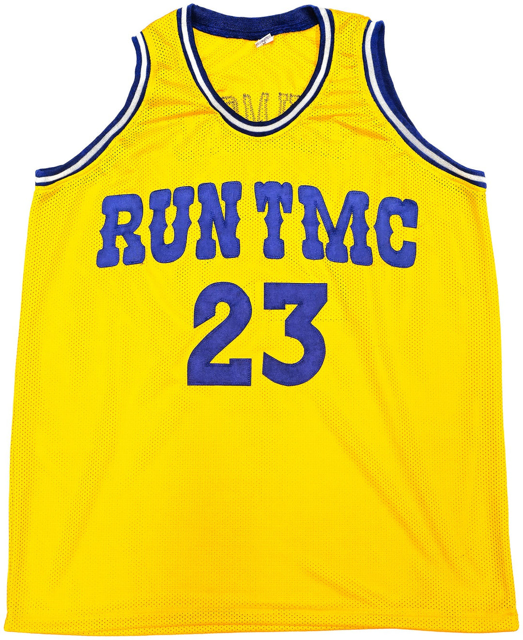 Golden State Warriors Mitch Richmond Auto Signed Yellow Jersey Beckett Witness