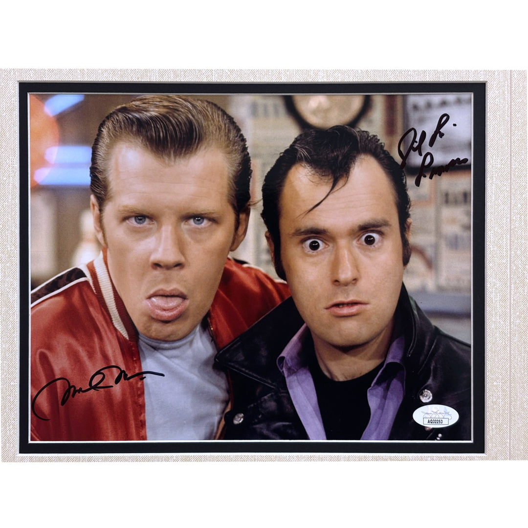 Laverne & Shirley Cast Signed JSA Framed Photo Cut Signed PSA Marshall Williams